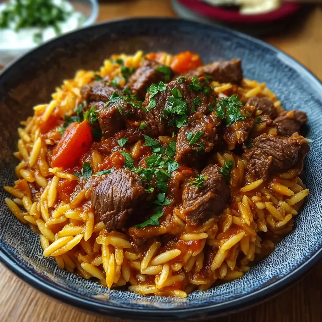 BEEF GIOUVETSI ULTIMATE DINNER RECIPE