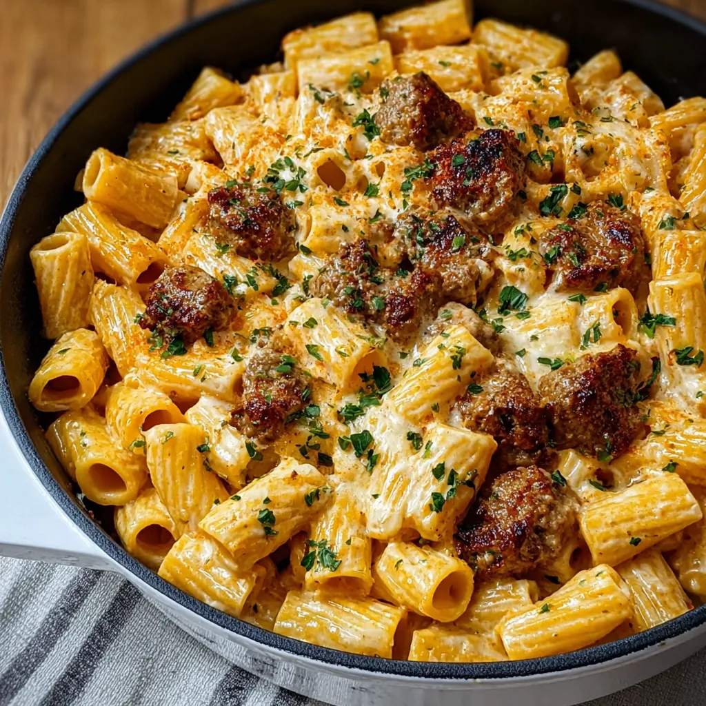 BEST CAJUN CHEESY RIGATONI PARMESAN SAUCE
