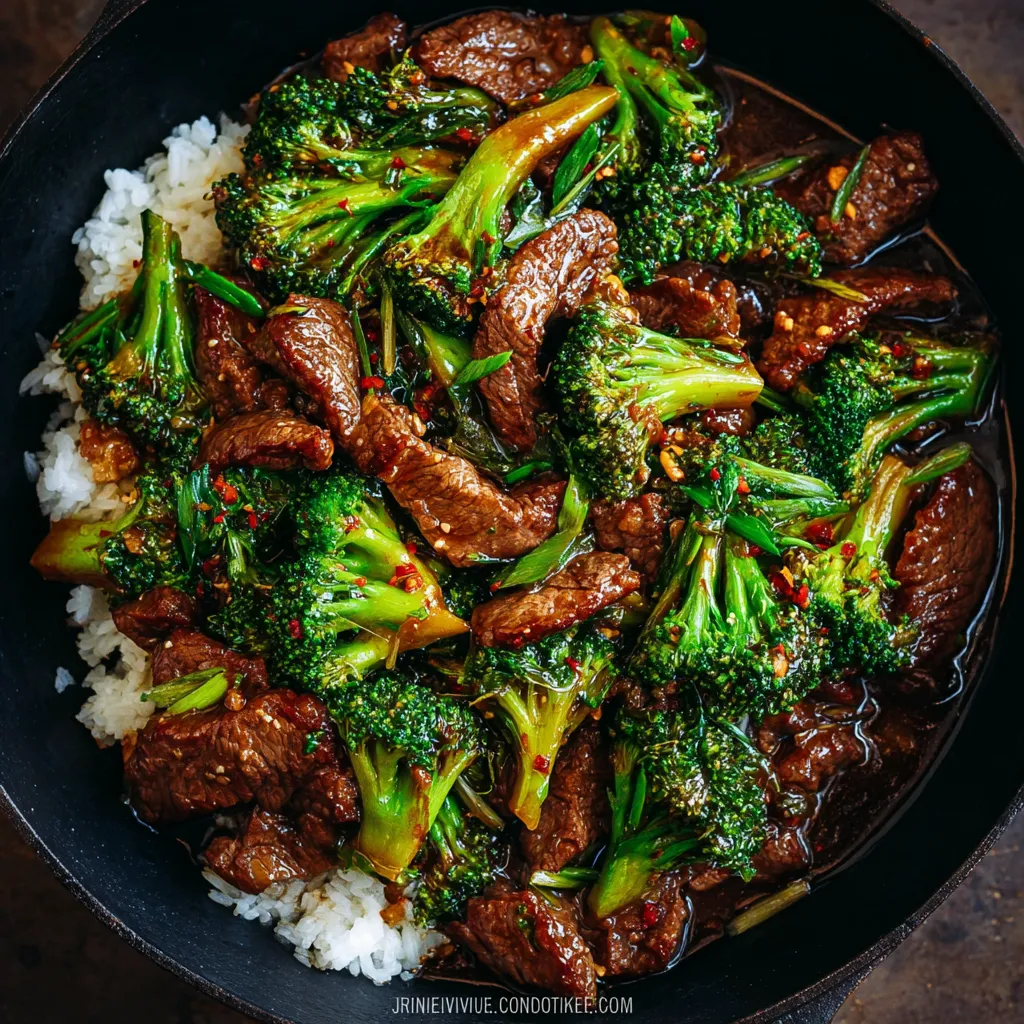 A delicious plate of Chinese Beef And Broccoli is shown as the featured image.