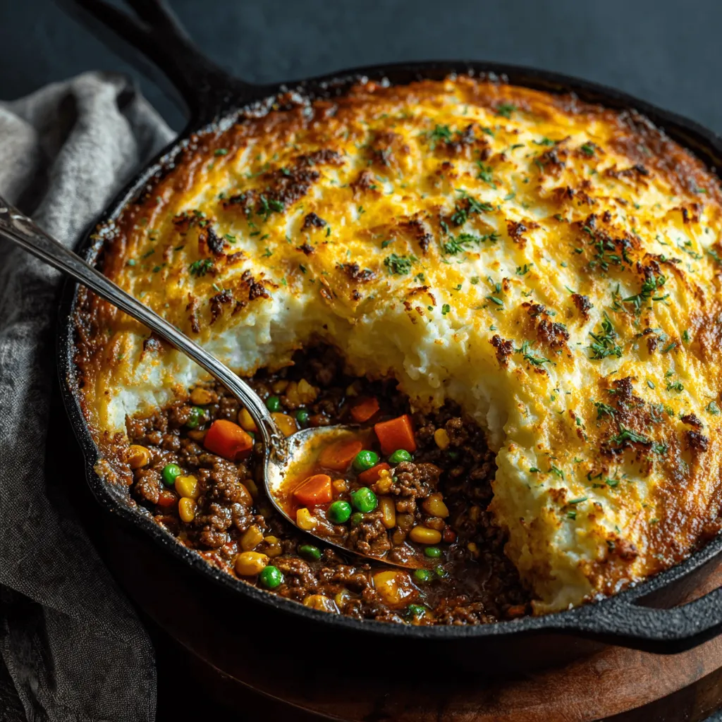 BEST GROUND BEEF SHEPHERD’S PIE