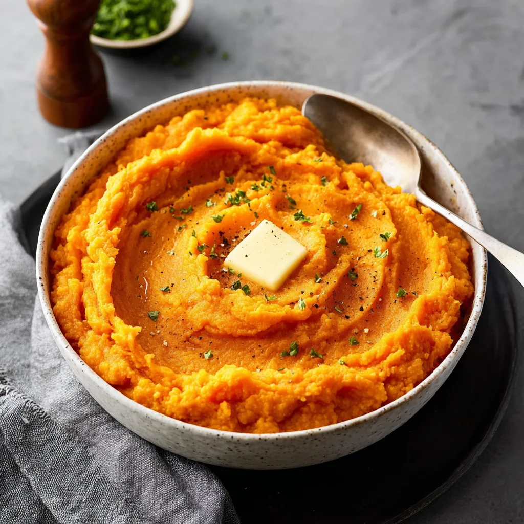 BEST MASHED SWEET POTATOES RECIPE