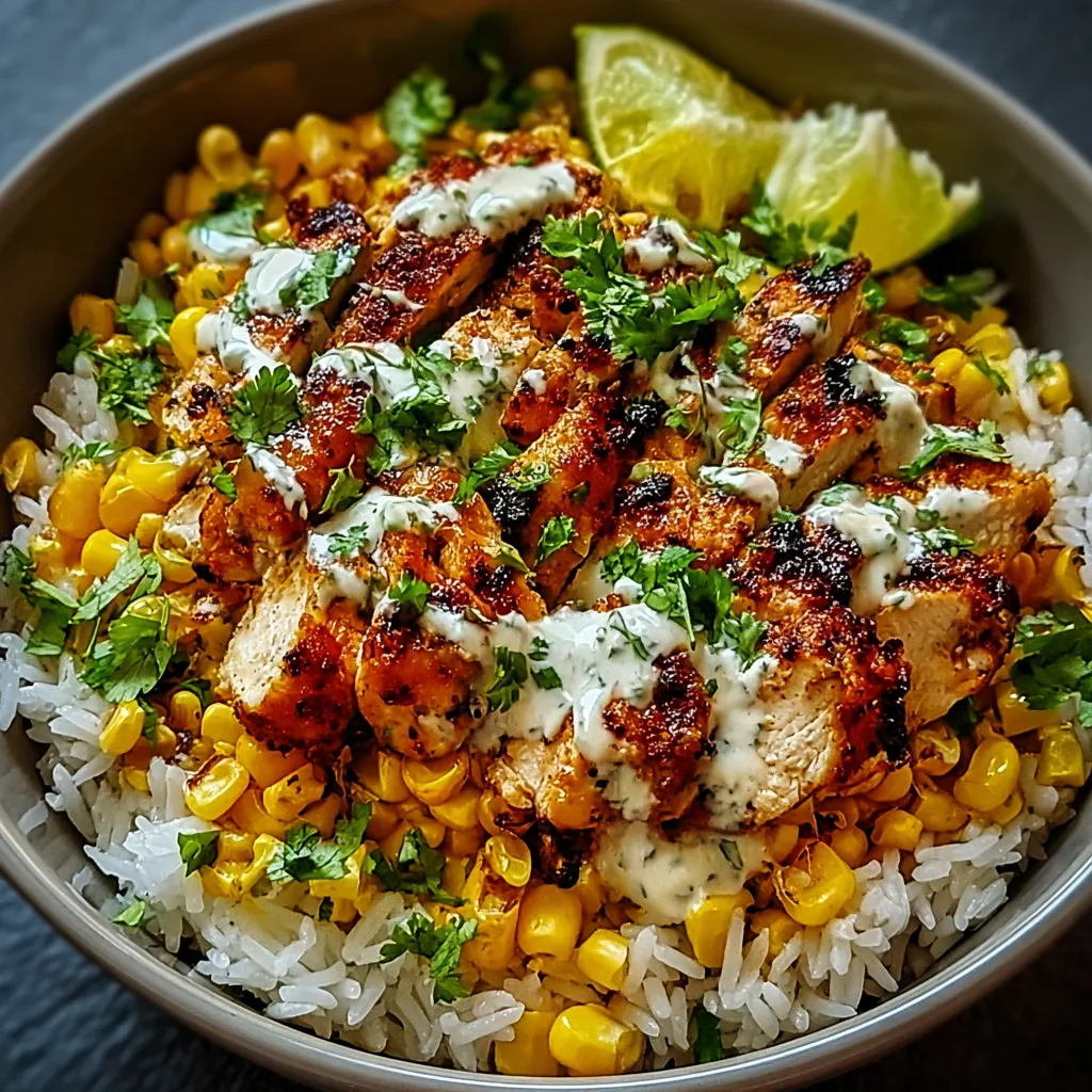 BEST STREET CORN CHICKEN RICE BOWL