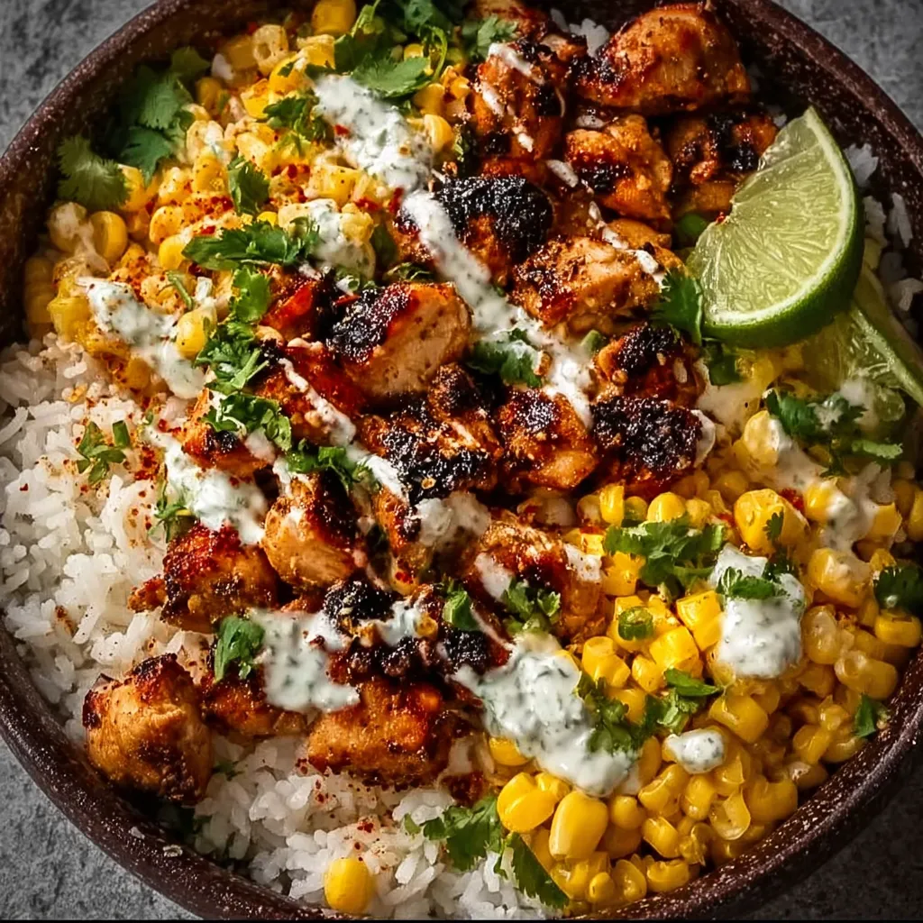 BEST STREET CORN CHICKEN RICE BOWL