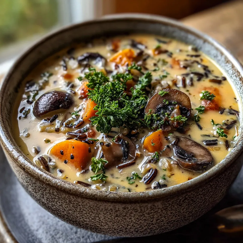 BEST WILD RICE SOUP EVER