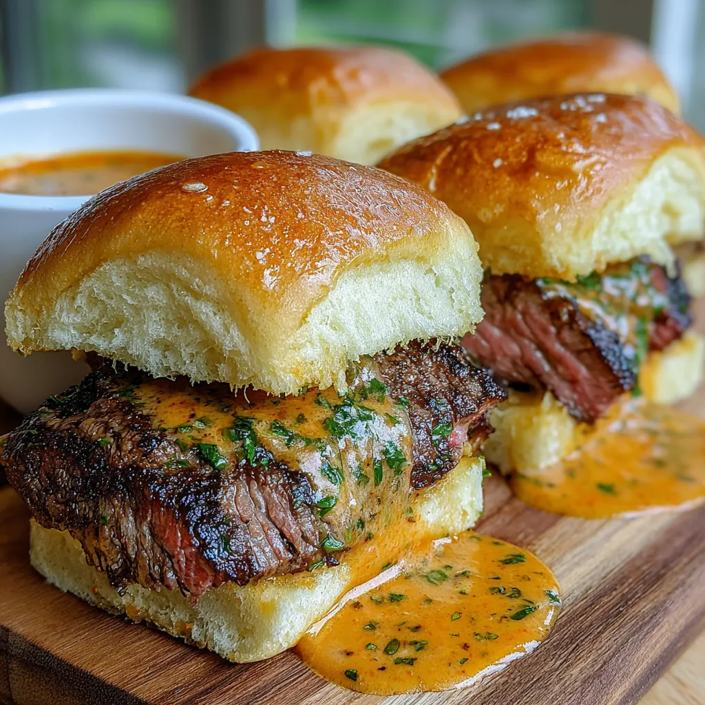 COWBOY BUTTER STEAK SLIDERS AMAZING