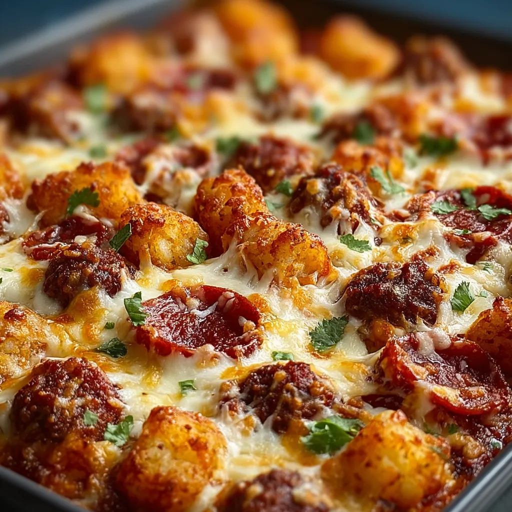 EASY PIZZA TOT CASSEROLE BEST