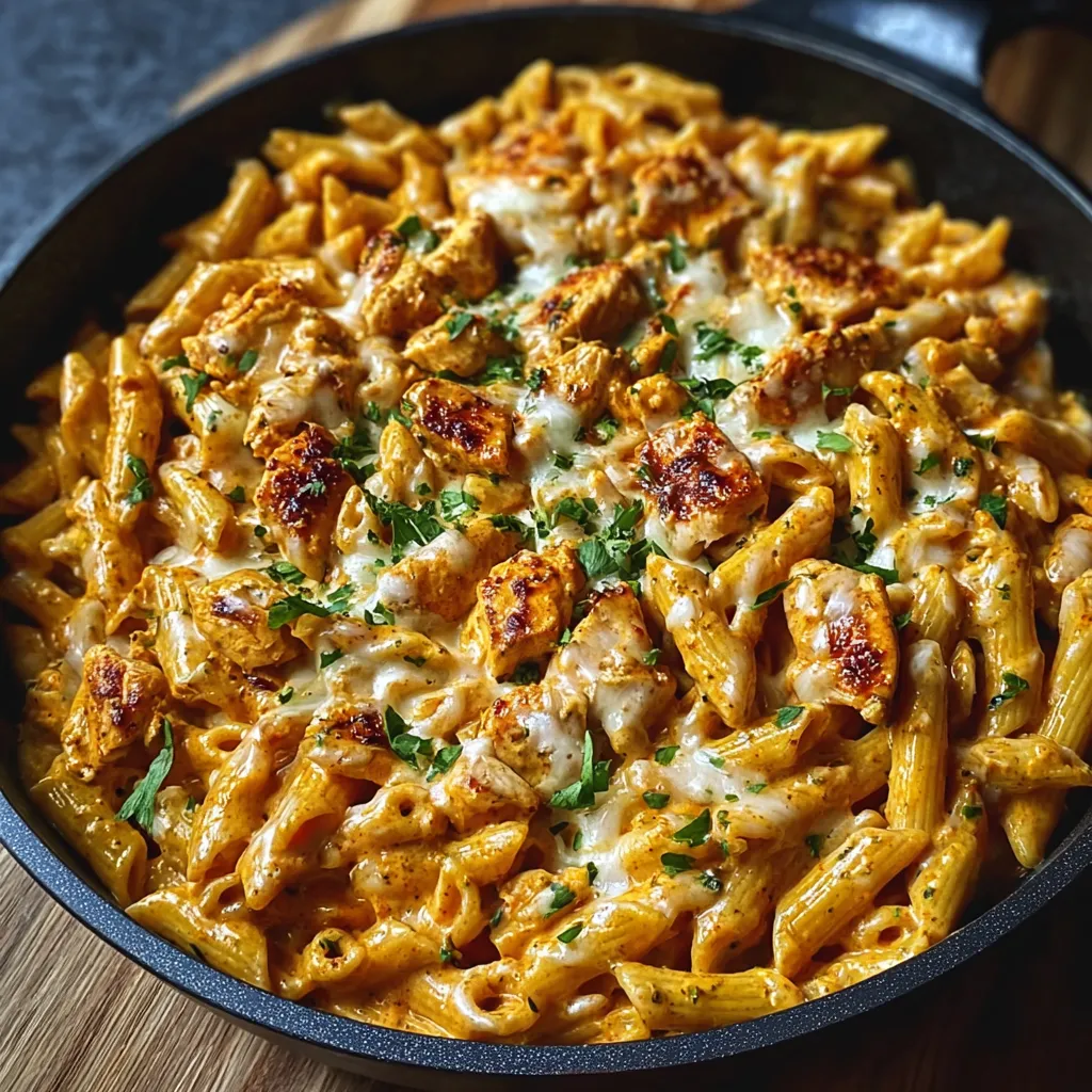 Smoky Chipotle Cheesy Chicken Pasta features creamy, cheesy pasta with tender chicken and a smoky chipotle flavor.