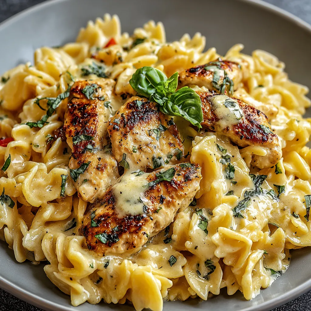 Marry Me Chicken Pasta featured image showcases a creamy, delicious pasta dish with juicy chicken.