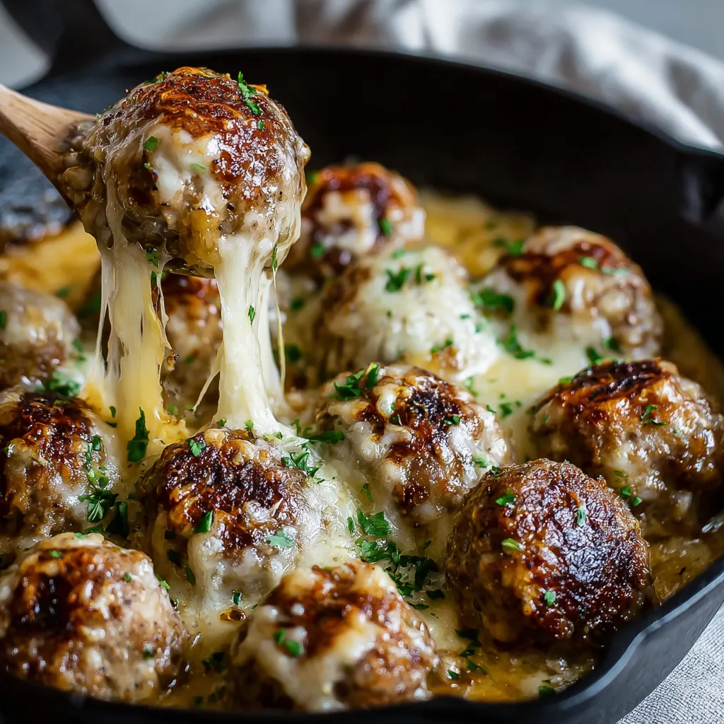 PERFECT FRENCH ONION MEATBALLS RECIPE