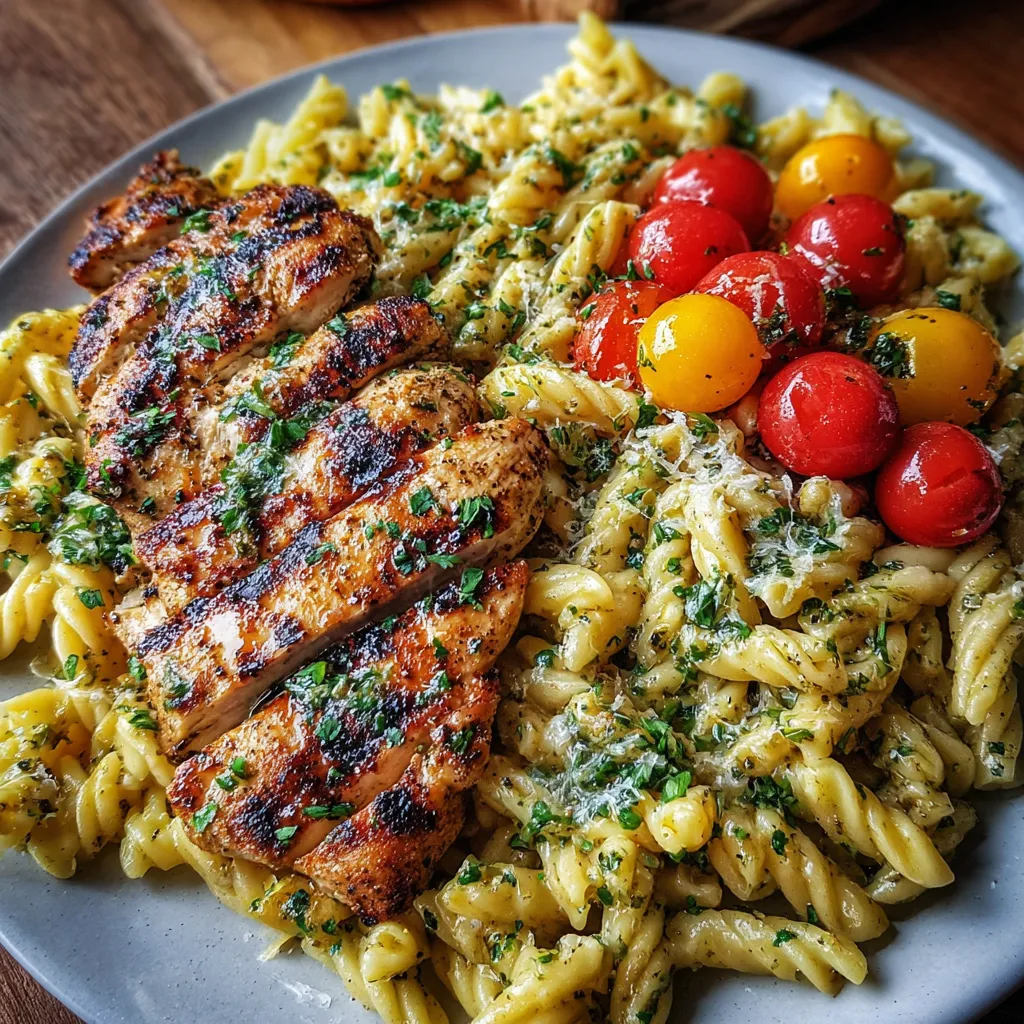 ULTIMATE GRILLED CHICKEN PASTA