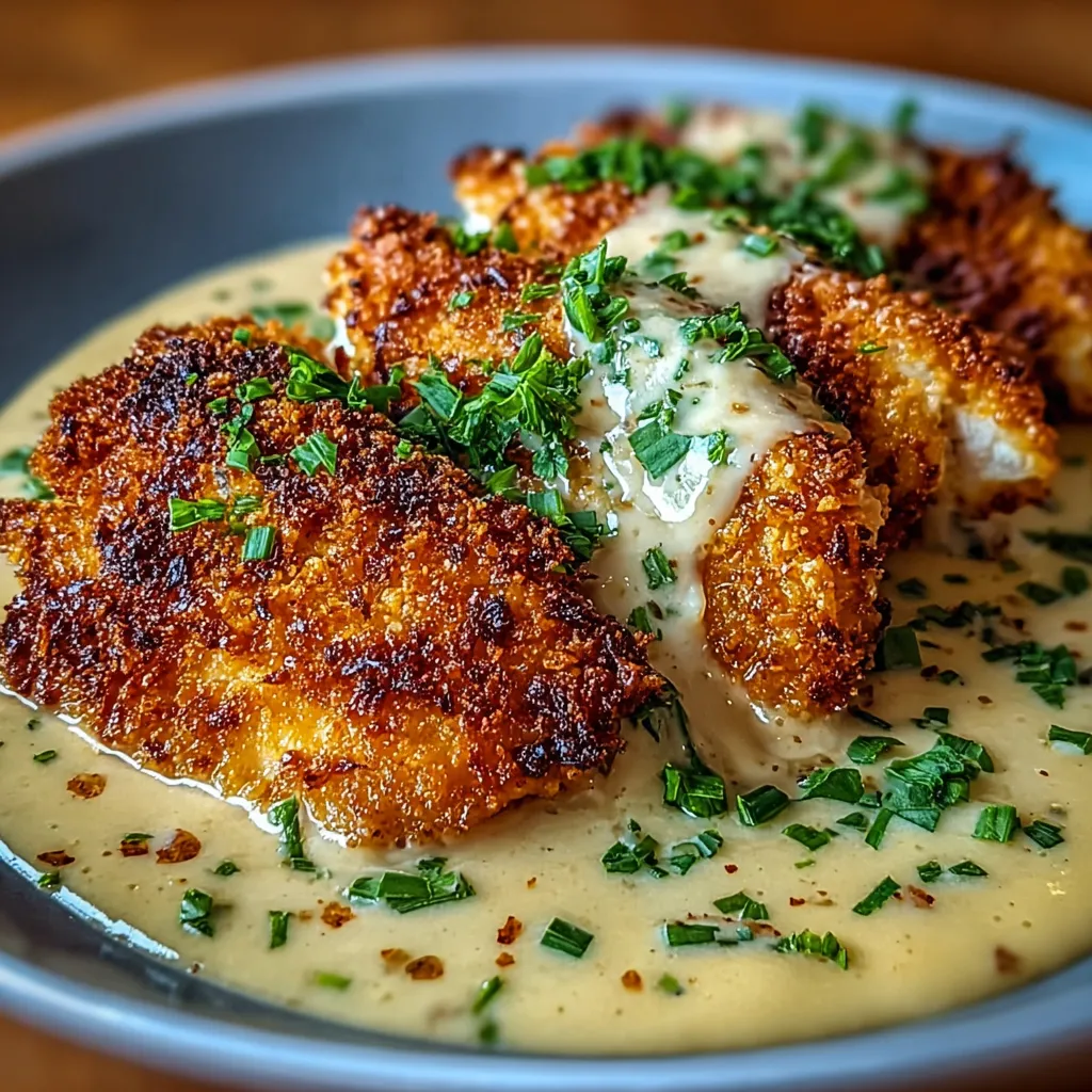Close-up of golden brown Parmesan Chicken fresh from the oven, ready to be served.