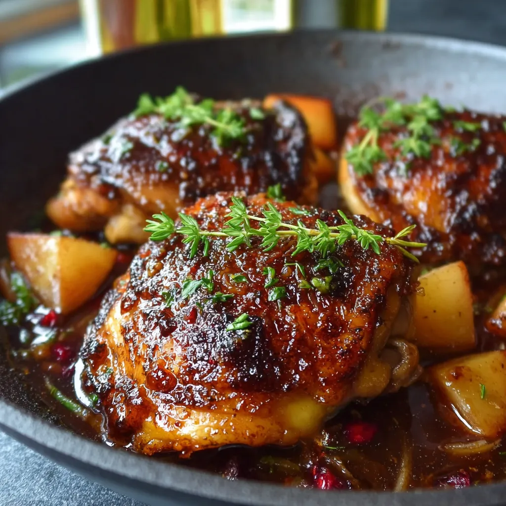 APPLE CIDER GLAZED CHICKEN BEST