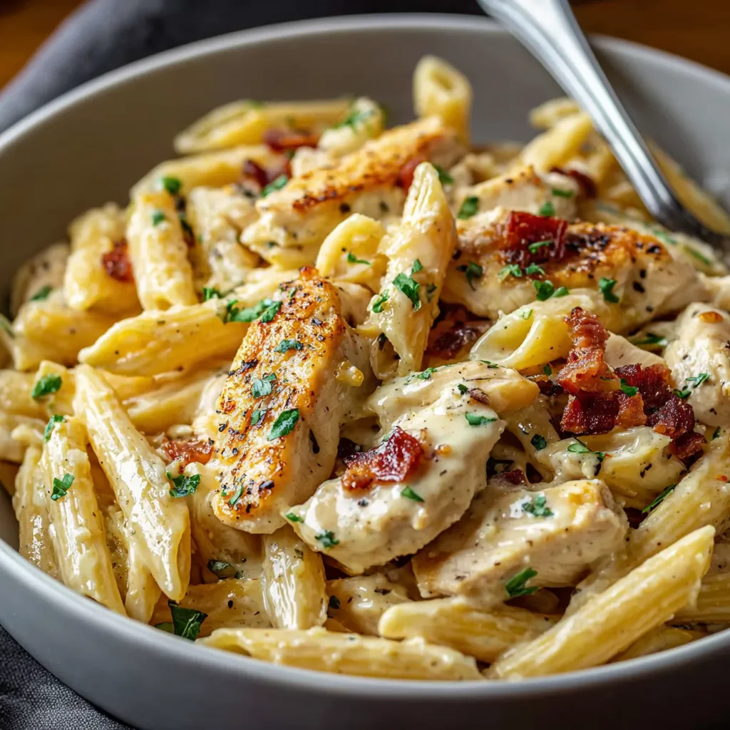 BEST CRACK CHICKEN PENNE
