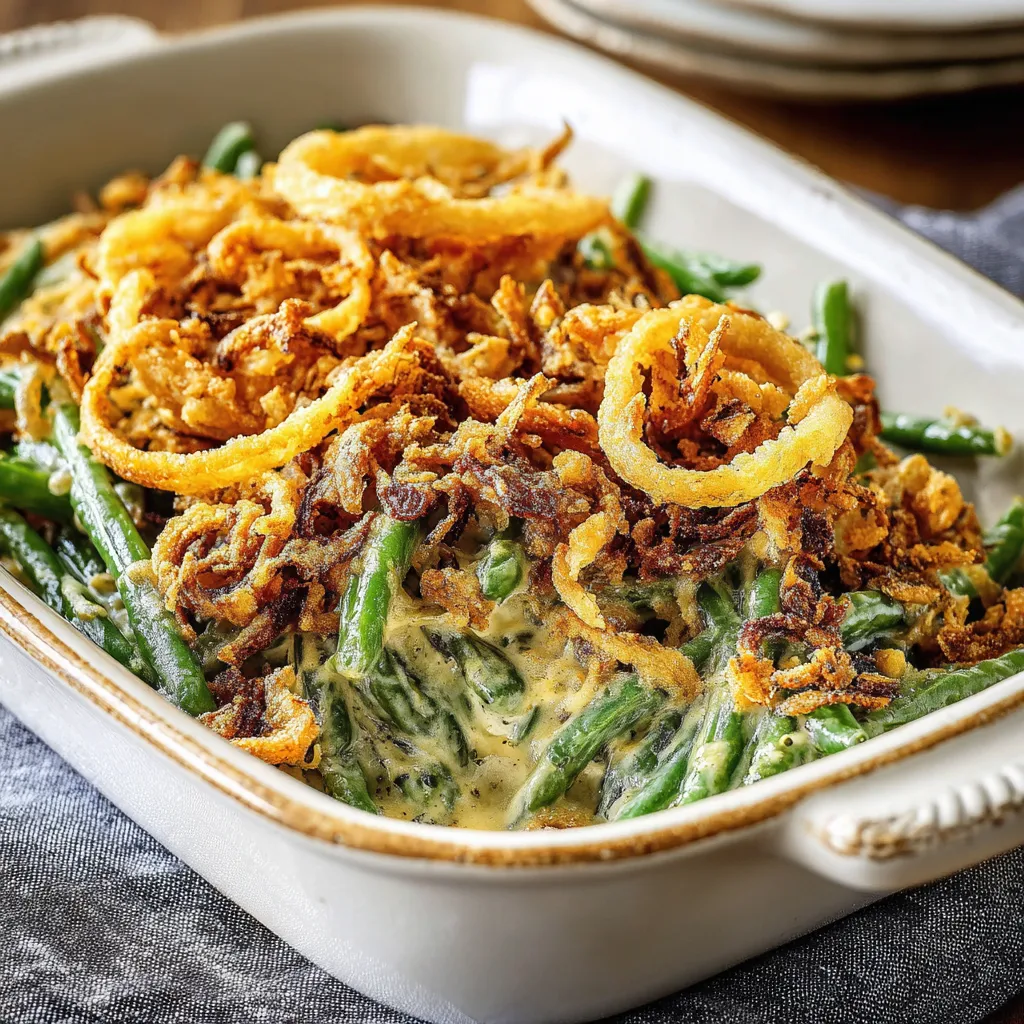 BEST GREEN BEAN CASSEROLE EVER