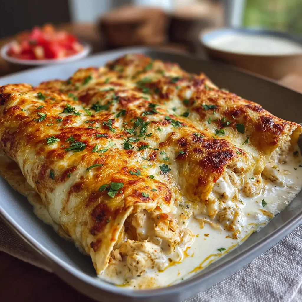 BEST PROTEIN CHICKEN ENCHILADAS