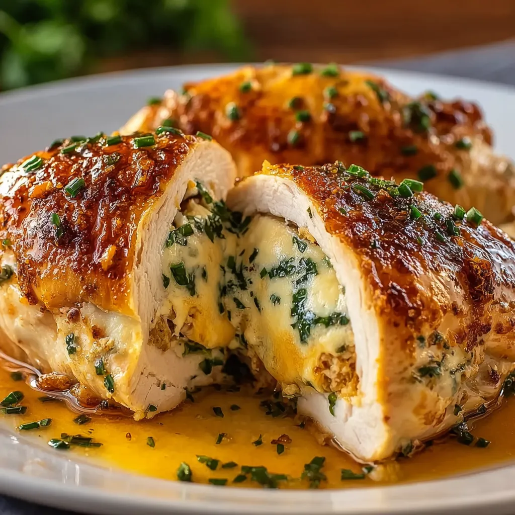 BEST RUTH’S CHRIS STUFFED CHICKEN