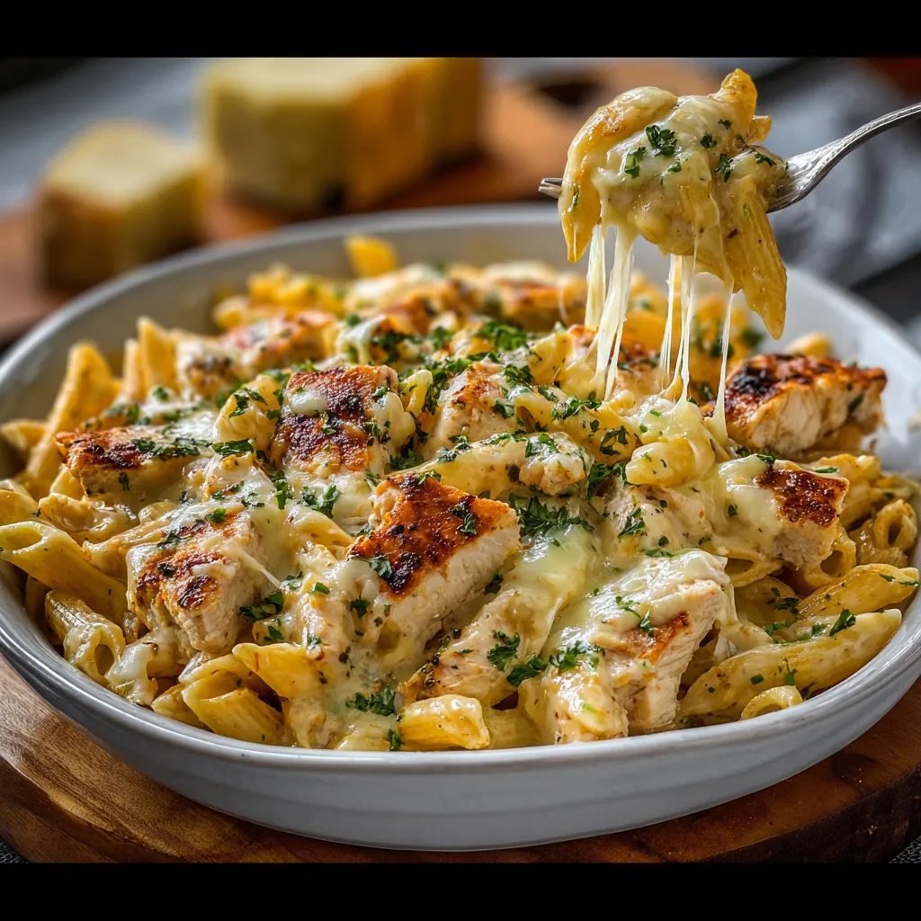 CHEESY CHICKEN PASTA ULTIMATE RECIPE