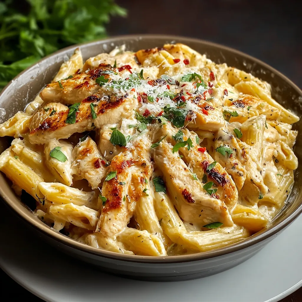 CREAMY CRAC CHICKEN PENNE ULTIMATE