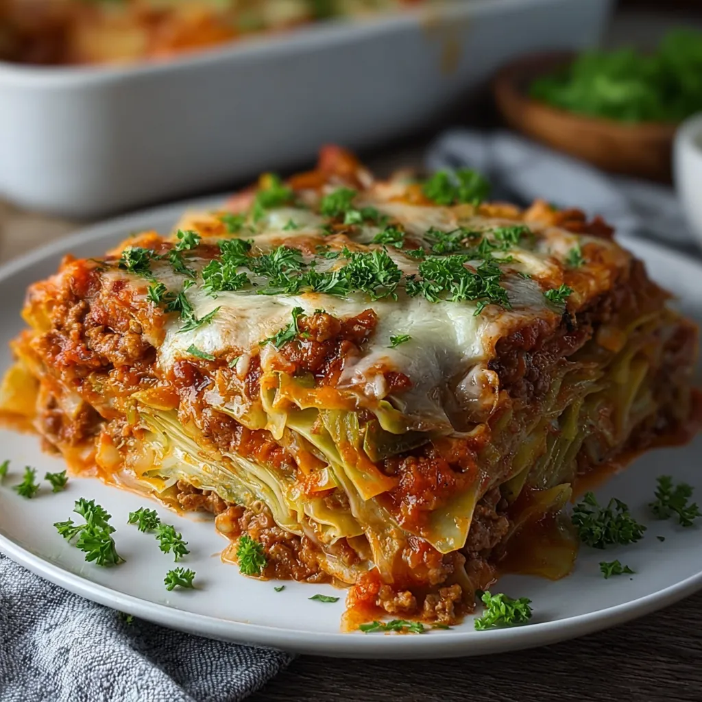 EASY CABBAGE ROLL CASSEROLE RECIPE