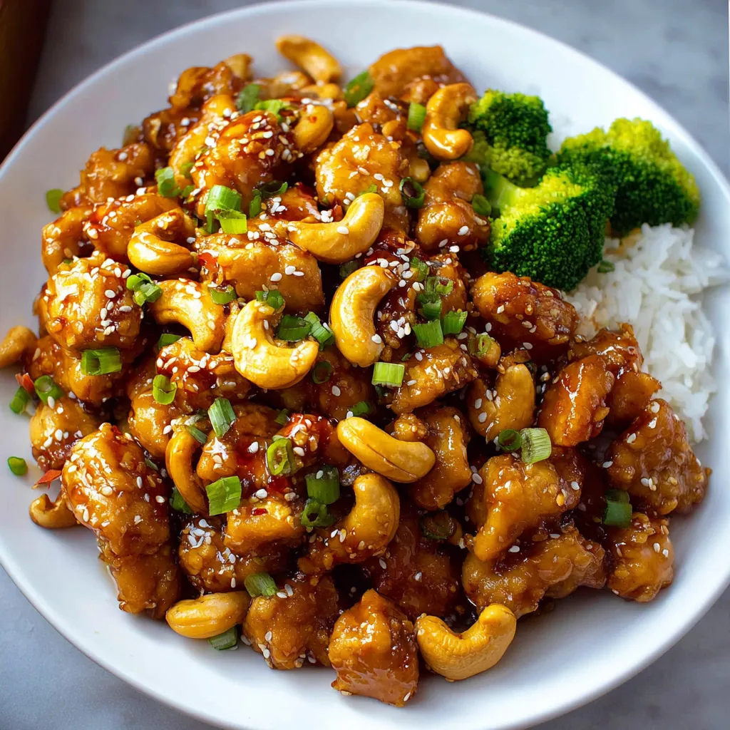 EASY CASHEW CHICKEN BEST RECIPE