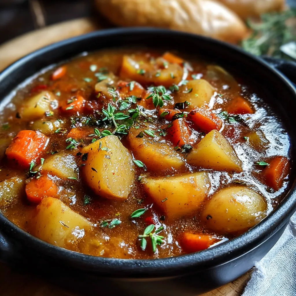 EASY IRISH VEGETARIAN STEW