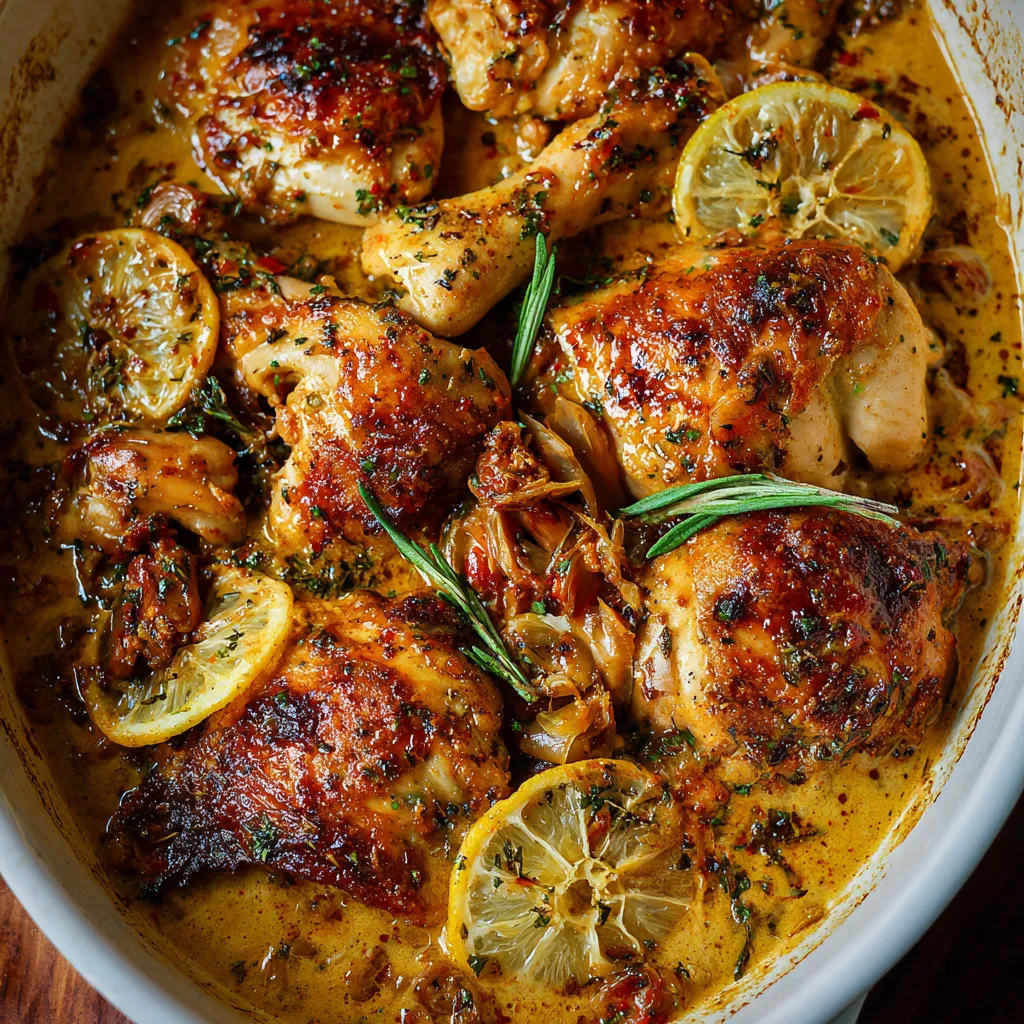 EASY LEMON BUTTER CHICKEN RECIPE