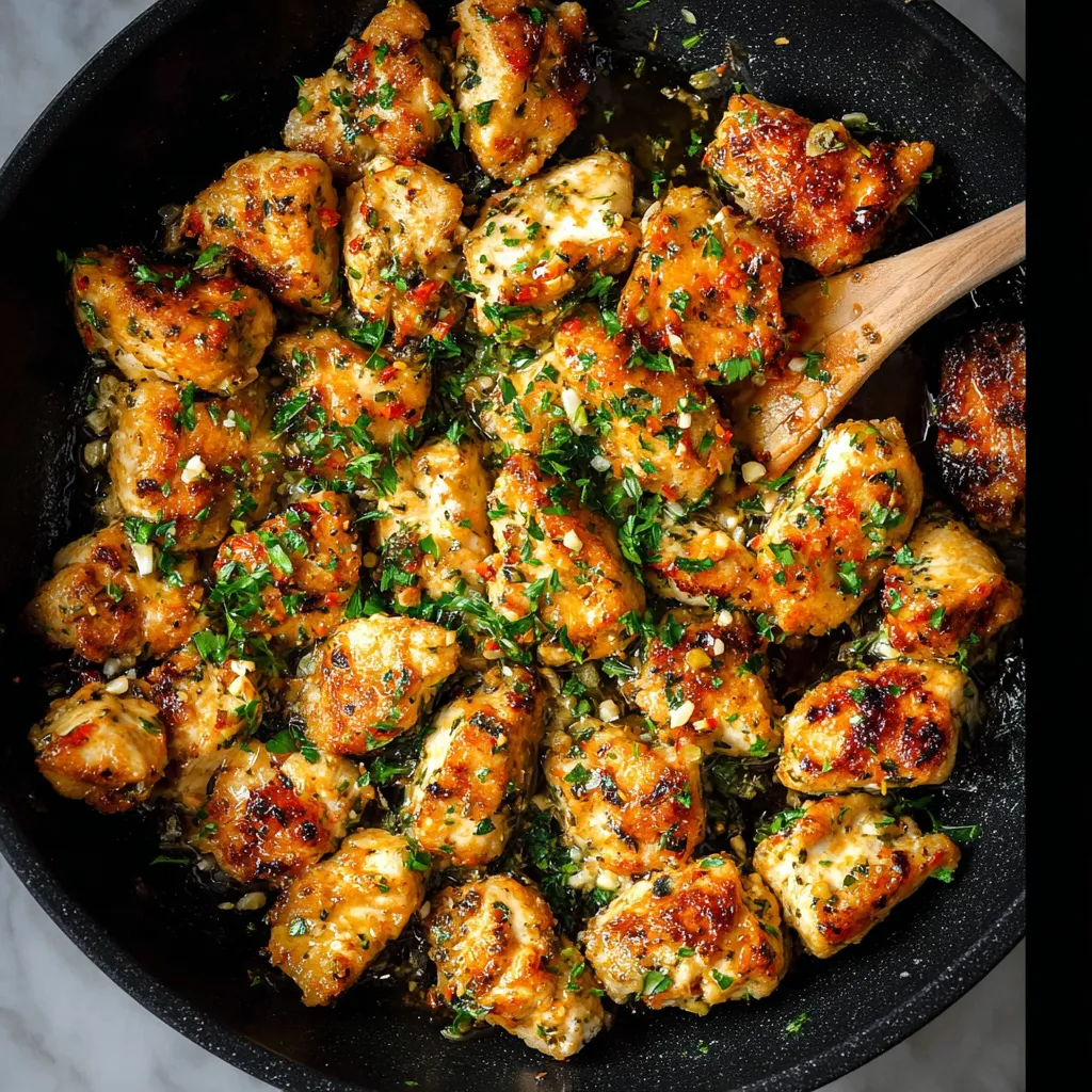 GARLIC BUTTER CHICKEN BITES ULTIMATE