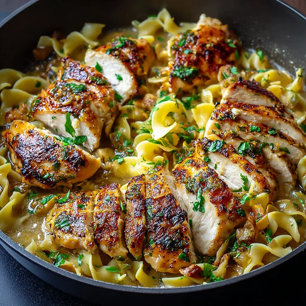 ONE-PAN CHICKEN WITH BUTTERED NOODLES BEST