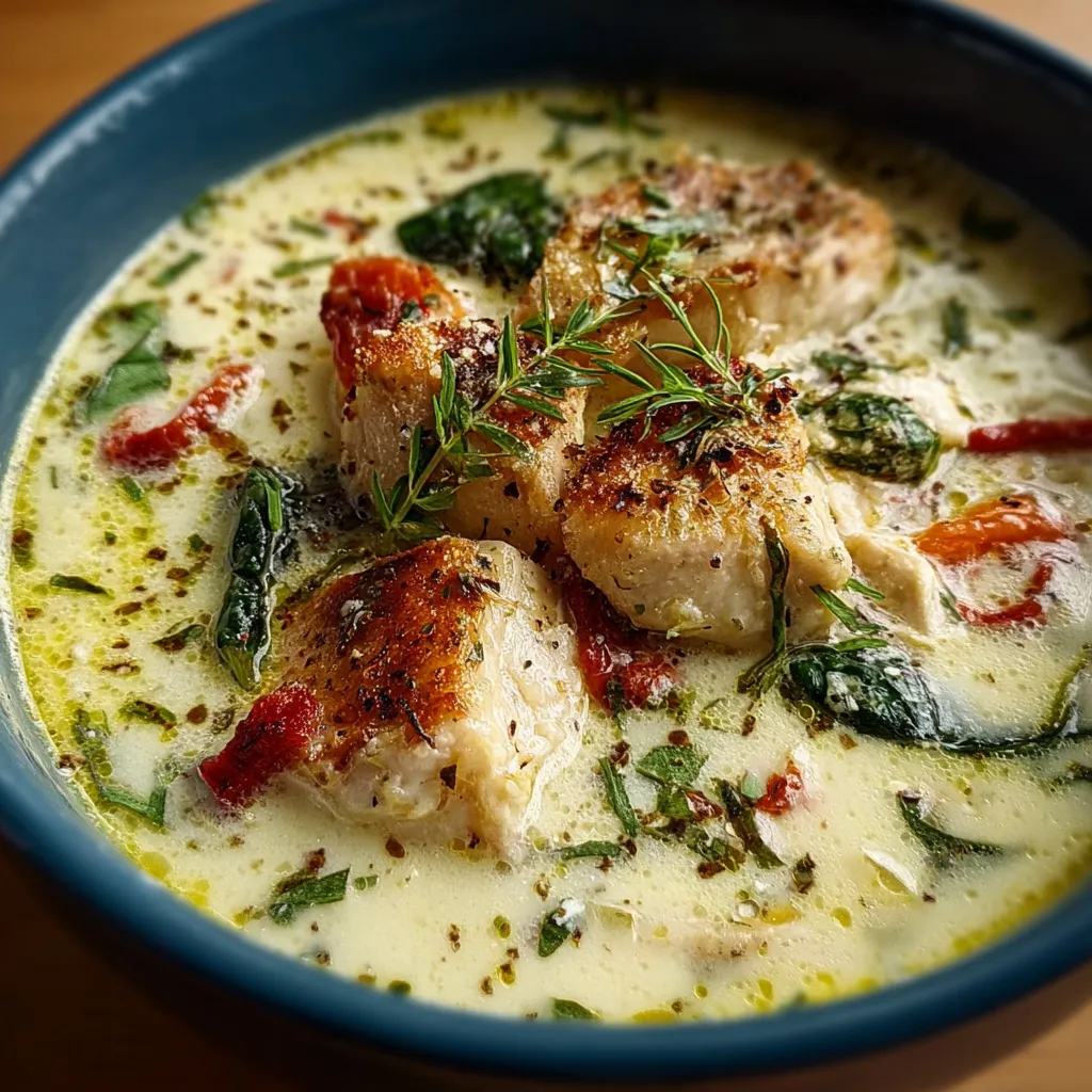 PERFECT MARRY ME CHICKEN SOUP