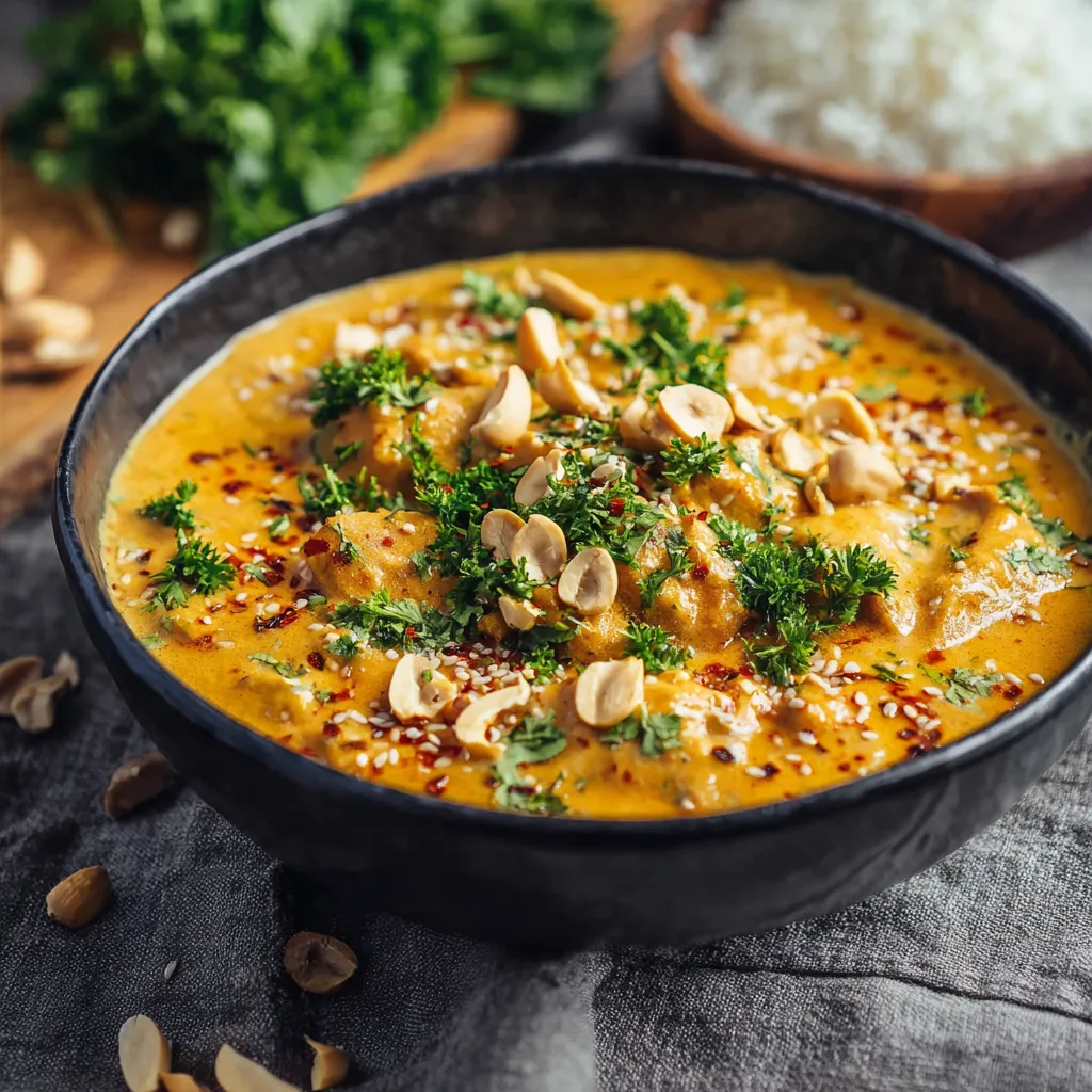 PERFECT PEANUT BUTTER CURRY RECIPE