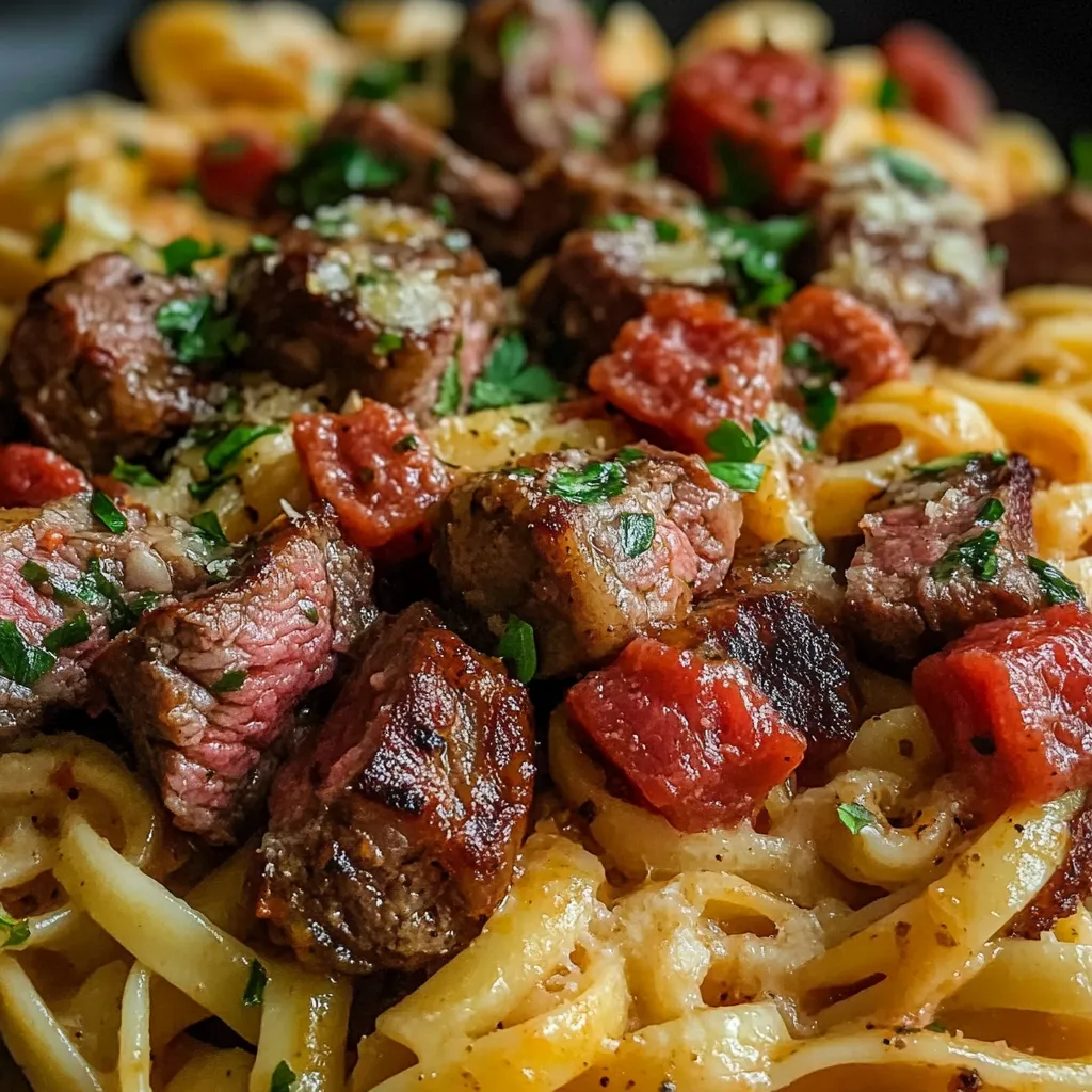 Cajun Steak Pasta Recipe