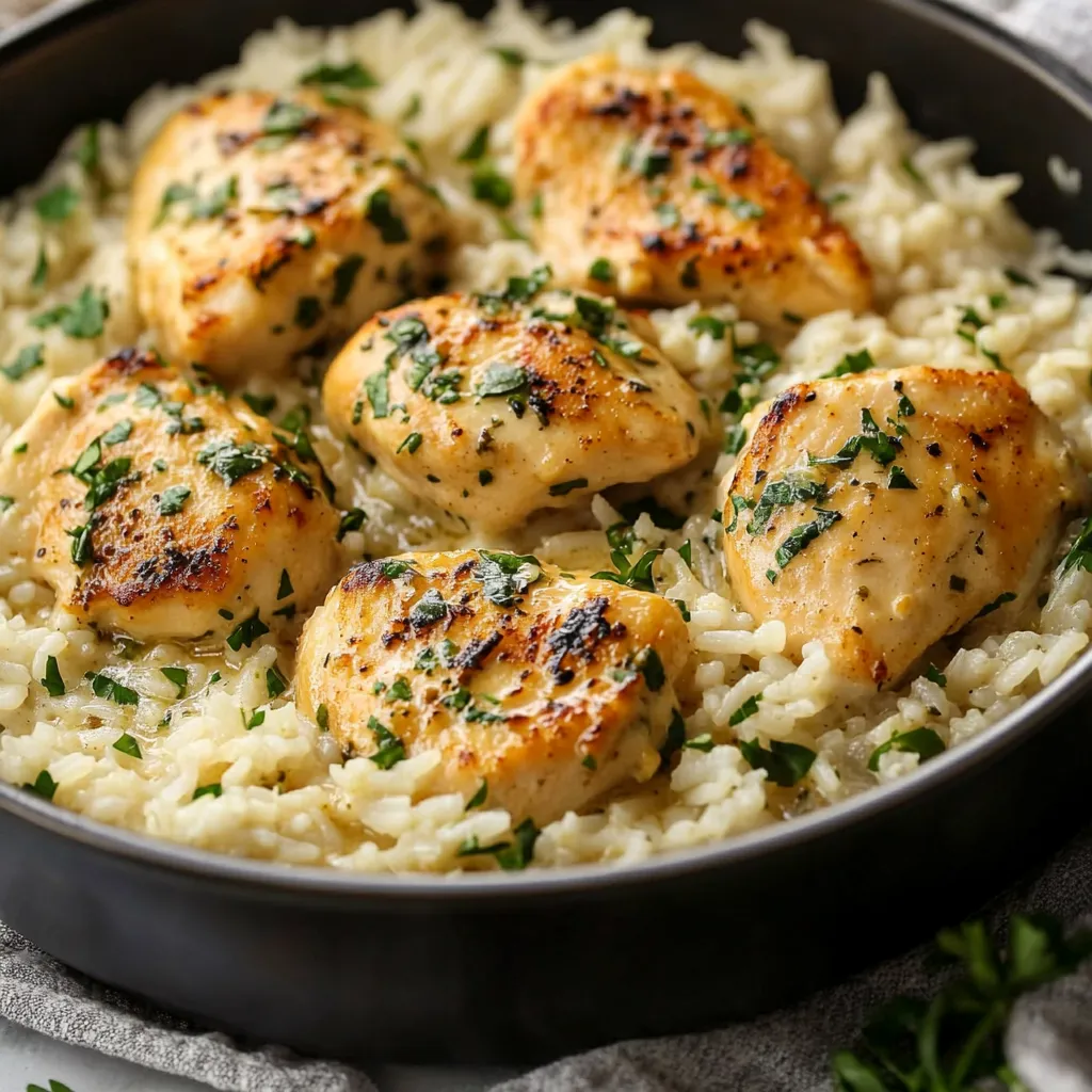 Creamy Herb Chicken & Basmati Rice
