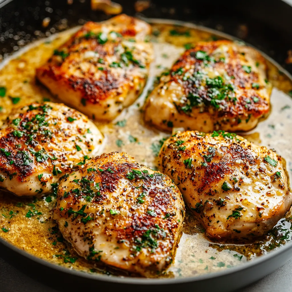 Garlic Butter Chicken Easy 20-Minute Skillet Dinner