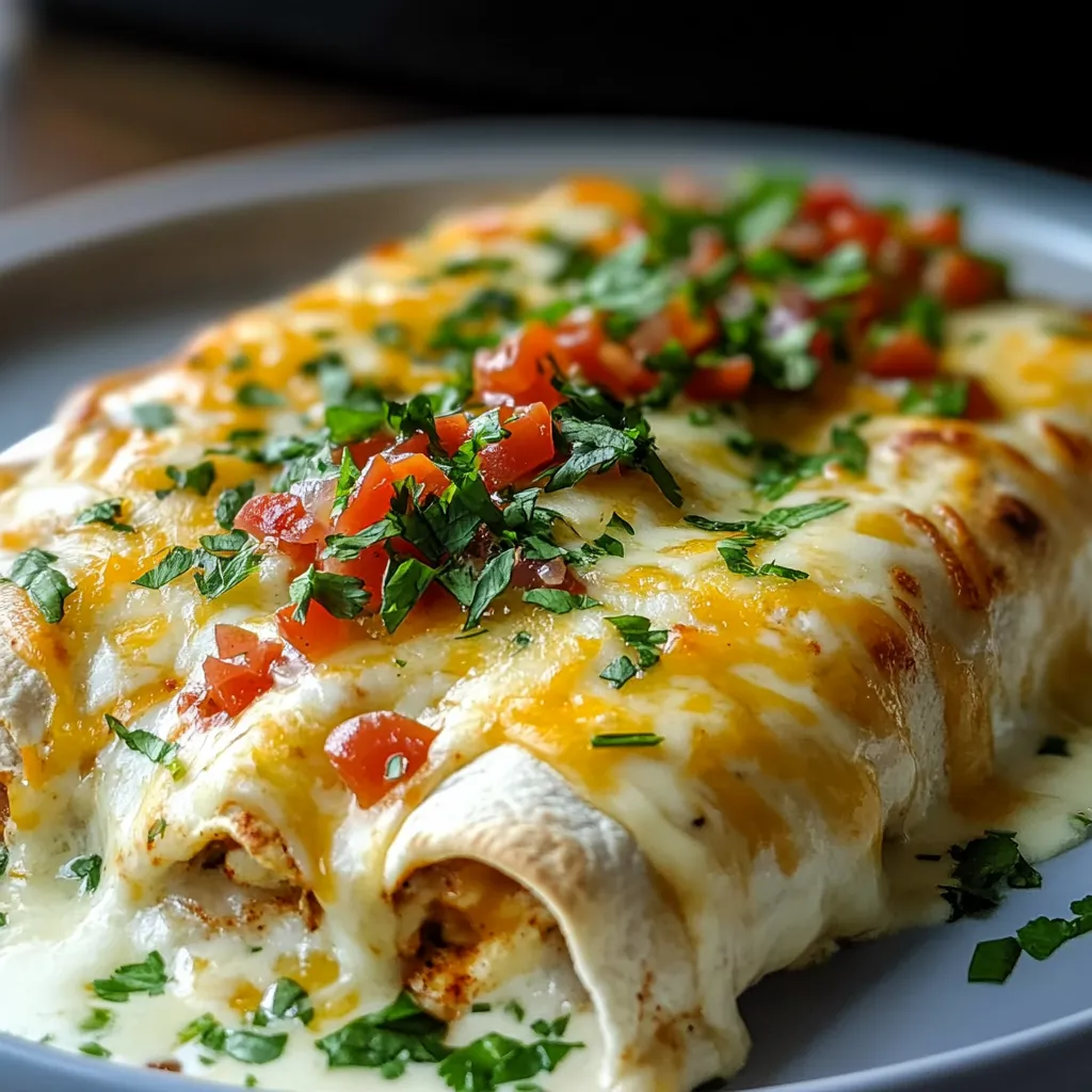 High Protein Jalapeño Popper Enchiladas | Creamy Recipe