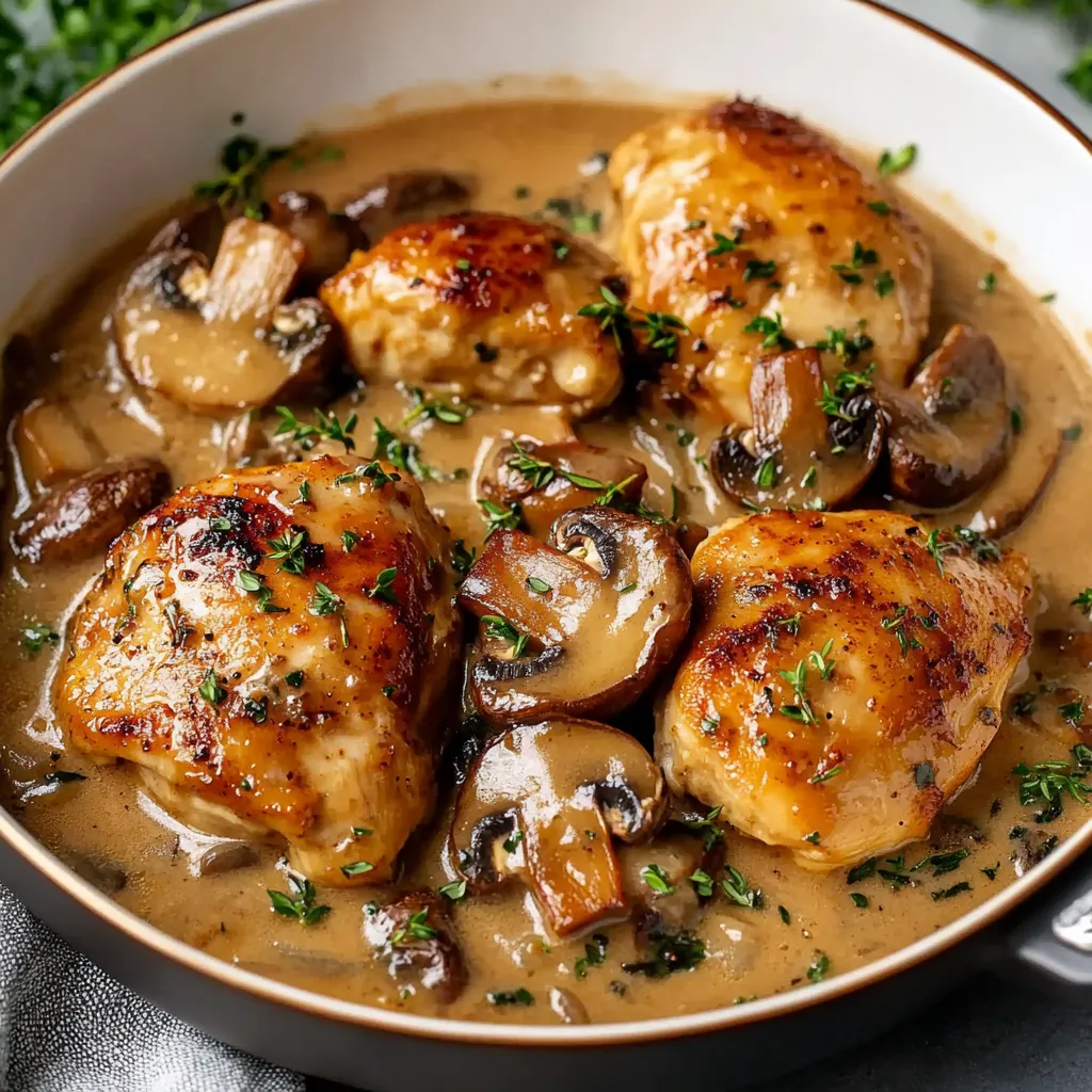 Creamy Mushroom Chicken