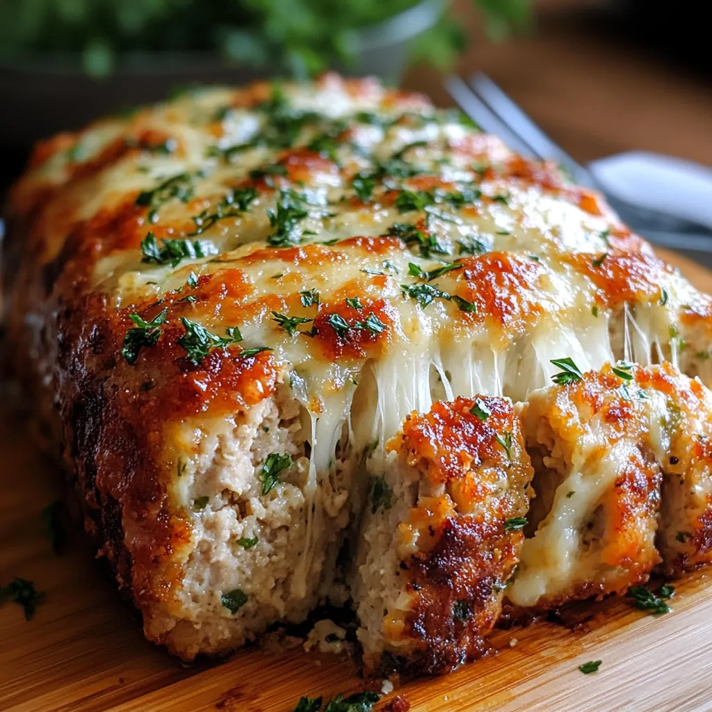 Parmesan Chicken Meatloaf