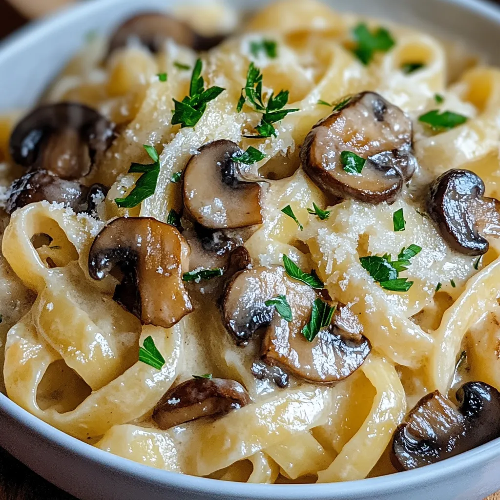Savory Caramelized Leek and Mushroom Gruyere Pasta Bliss