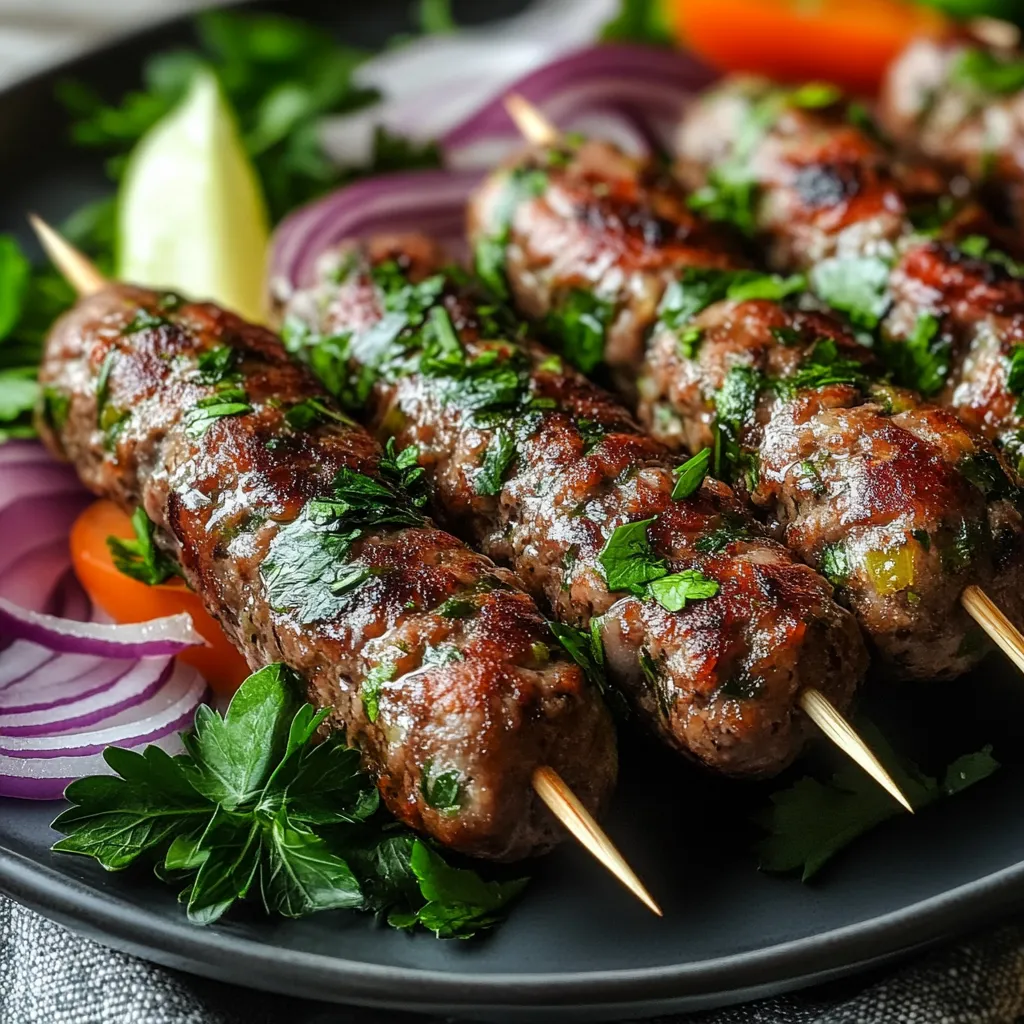 Savory Middle Eastern Kofta Kebabs