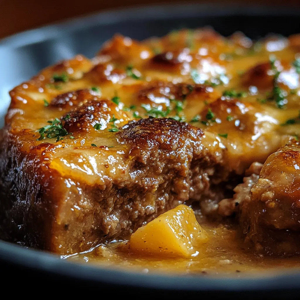 Southern Style Cheeseburger Pie