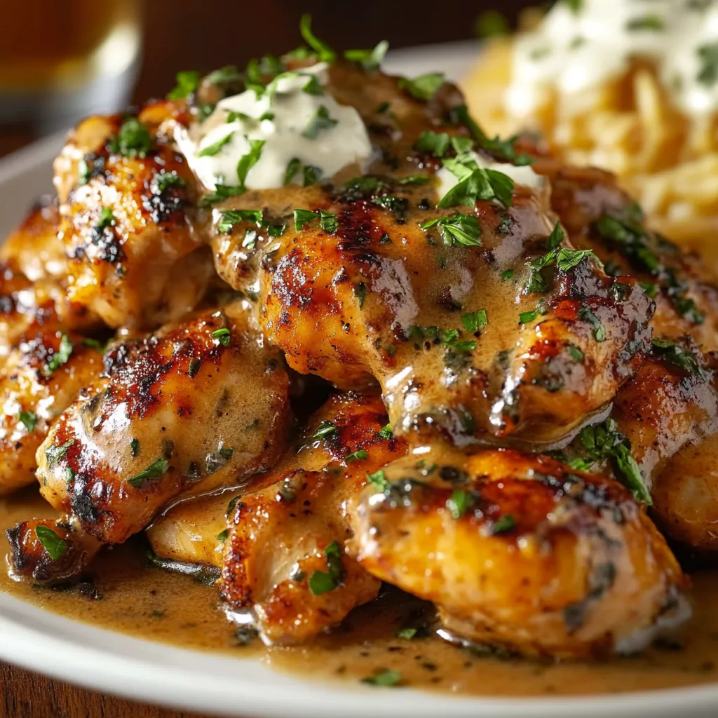 Texas Roadhouse Smothered Chicken