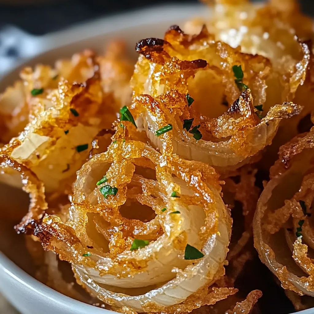 Crispy Mini Blooming Onions in Air Fryer