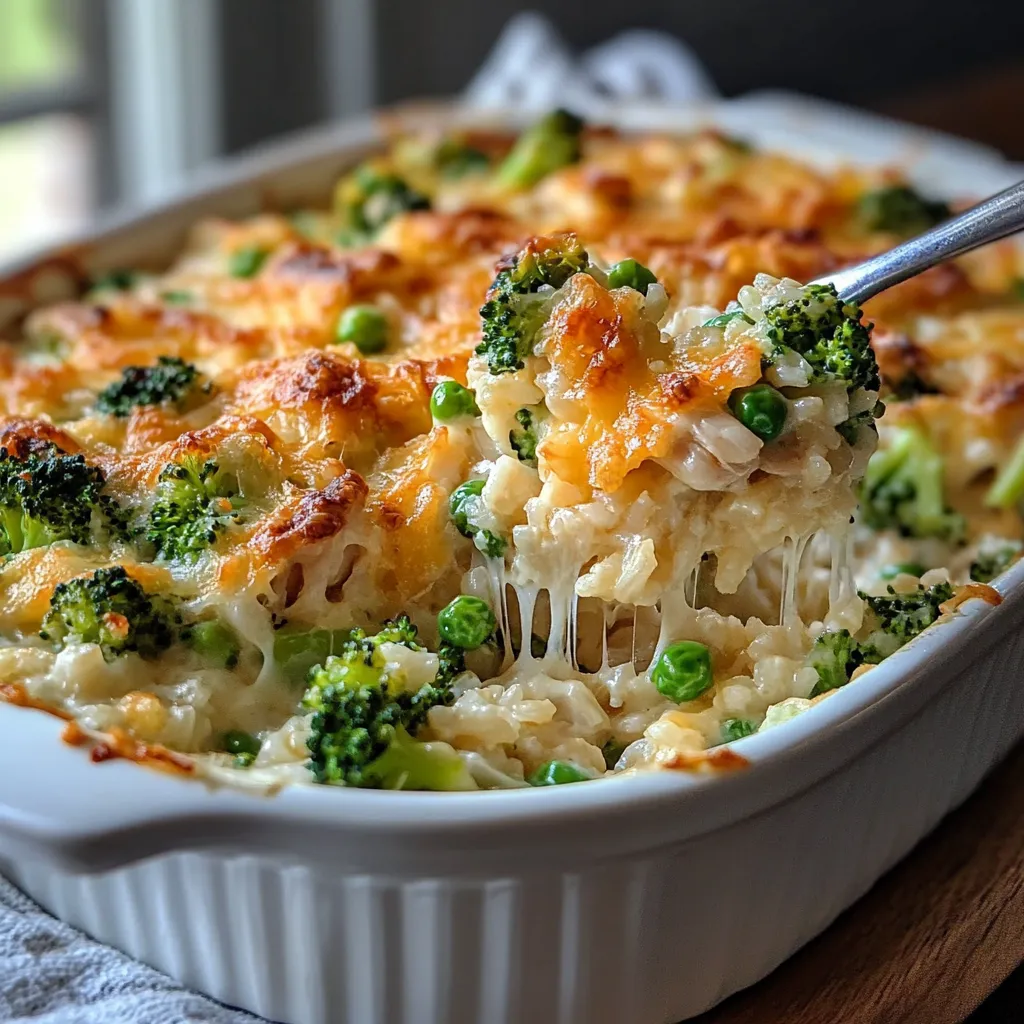 Chicken Broccoli Rice Casserole