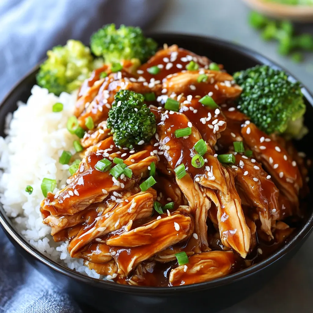 Crock Pot Teriyaki Chicken