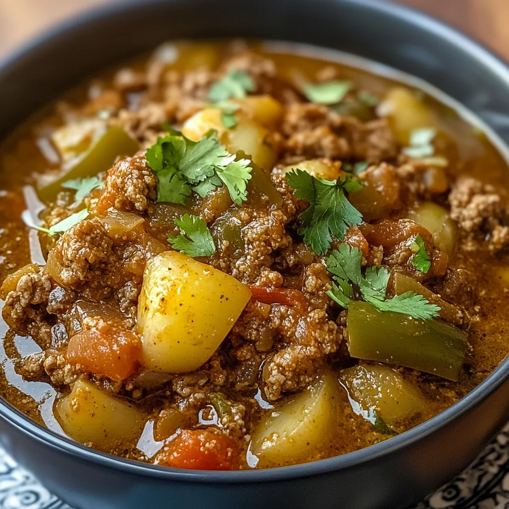 Green Chile Picadillo Recipe – Easy Mexican Ground Beef Dinner
