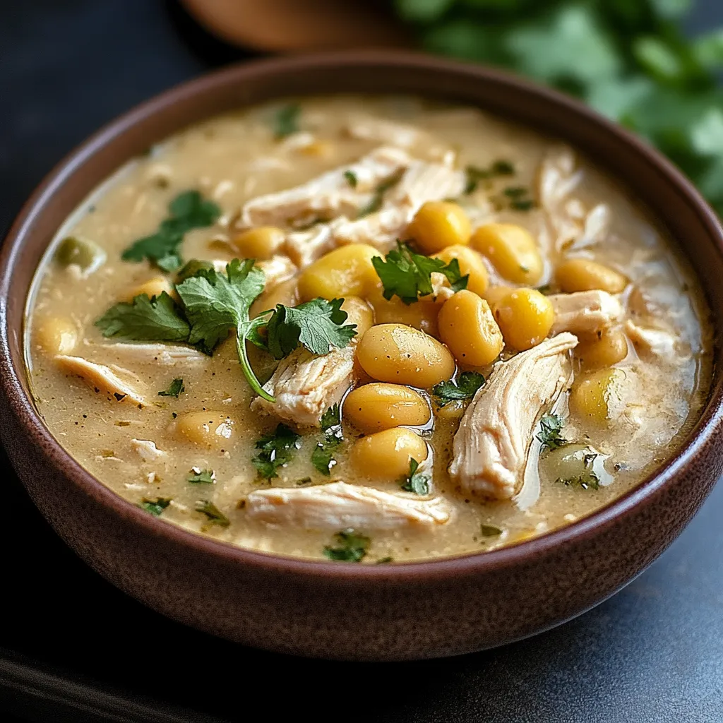 Delicious White Chicken Chili
